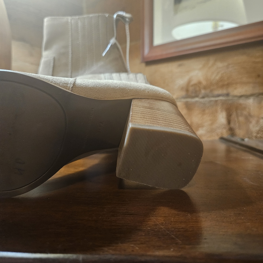 Marc Fisher Tan Ankle Booties - Picture 9 of 11